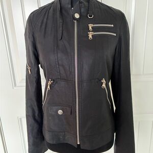 Marc By Marc Jacobs Black Jacket with Zipper Accents